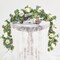 2 Pack 5.91Ft Artificial Eucalyptus Flower Garland with White Roses